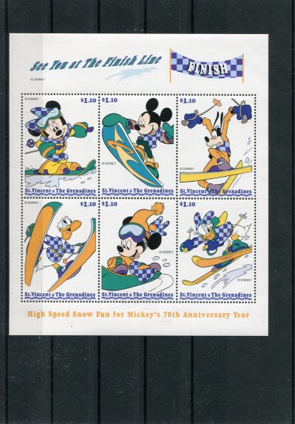 SAN VINCENT 1999 WALT DISNEY YV. 3599/04