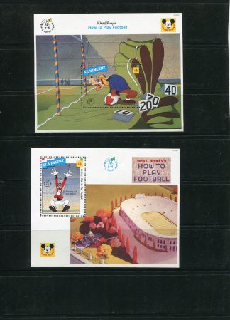 SAN VINCENT 1993 WALT DISNEY YV. BF249/50