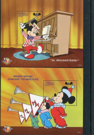 SAN VINCENT 1998 WALT DISNEY YV. BF405/06