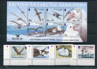 ANTARTICO BRITANNICO 2005 FAUNA  YV. 392/95+BF10