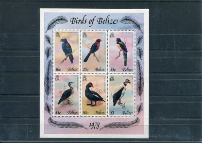 BELIZE 1978 FAUNA  YV. BF4