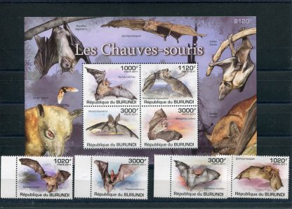 BURUNDI 2011 FAUNA  YV. 1197/00+BF150
