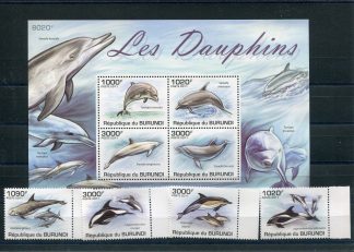 BURUNDI 2011 FAUNA YV.1205/08+BF152
