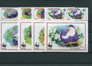 AITUTAKI 2002 W.W.F. YV.598/92