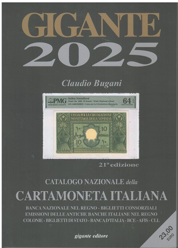 Catalogo GIGANTE Cartamoneta 2025