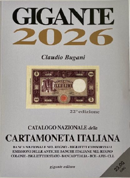 Catalogo GIGANTE Cartamoneta 2026