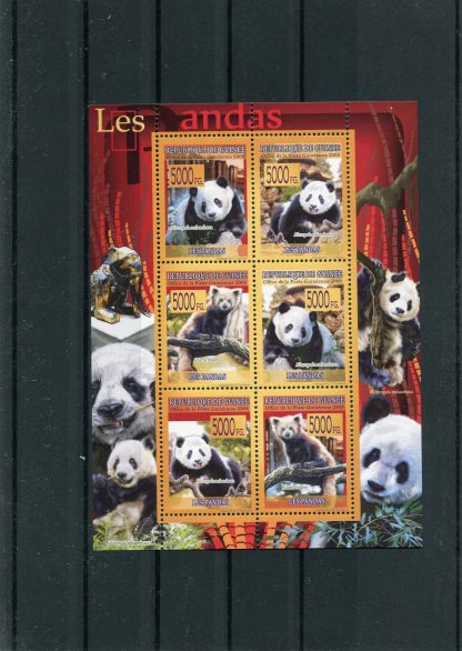 GUINEA 2008 FAUNA YV.3435/40