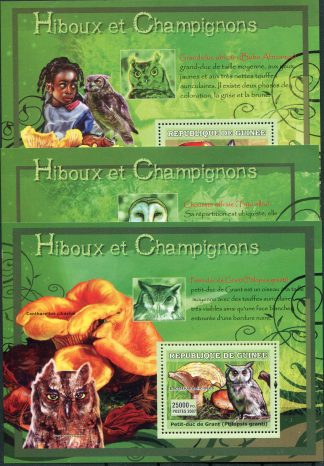 GUINEA 2007 FAUNA  YV.BF519/21