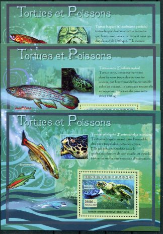 GUINEA 2007 FAUNA  YV. BF522/24