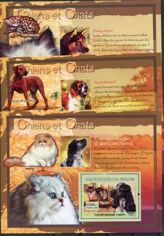 GUINEA 2007 FAUNA  YV. BF528/30
