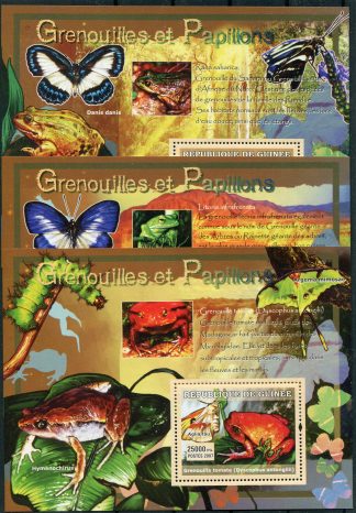 GUINEA 2007 FAUNA YV.BF537/39