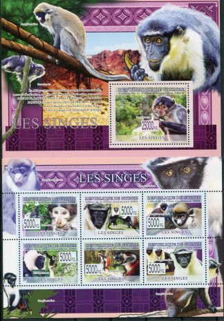GUINEA 2009 FAUNA YV.4020/25+BF970