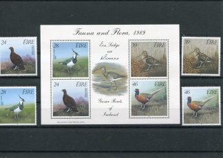IRLANDA 1989 FAUNA  UNIF. 693/96+BF7