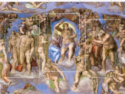 2019 - 25° ANN. RESTAURO CAPPELLA SISTINA - FOGLIETTO