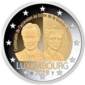 2_euro_commemorativo_lussemburgo_2019_carlotta