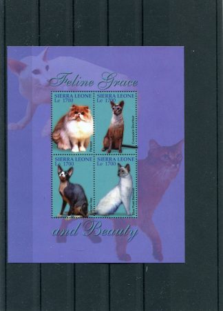 SIERRA LEONE 2004 FAUNA YV.3871/74