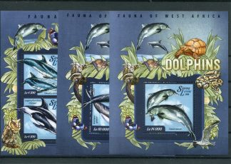SIERRA LEONE 2015 FAUNA YV.5005/10+BF707/08