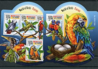 SIERRA LEONE 2015 FAUNA YV.5413/16+BF813