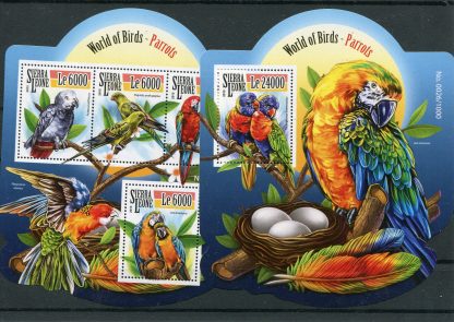SIERRA LEONE 2015 FAUNA YV.5413/16+BF813
