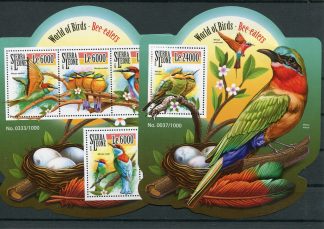 SIERRA LEONE 2015 FAUNA YV.5421/24+BF815