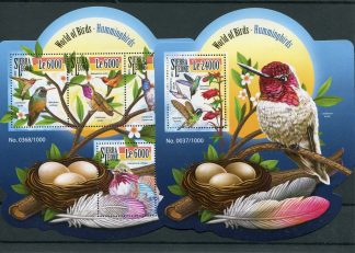 SIERRA LEONE 2015 FAUNA YV.5425/28+BF816