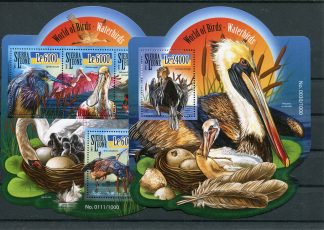 SIERRA LEONE 2015 FAUNA YV.5441/44+BF820