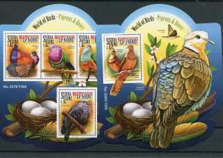 SIERRA LEONE 2015 FAUNA YV.5453/56+BF823