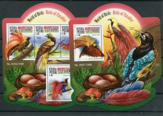 SIERRA LEONE 2015 FAUNA YV.5465/68+BF826