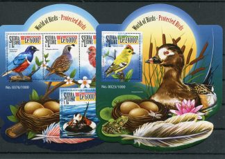 SIERRA LEONE 2015 FAUNA YV.5469/72+BF827