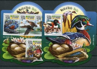 SIERRA LEONE 2015 FAUNA YV.5477/80+BF829