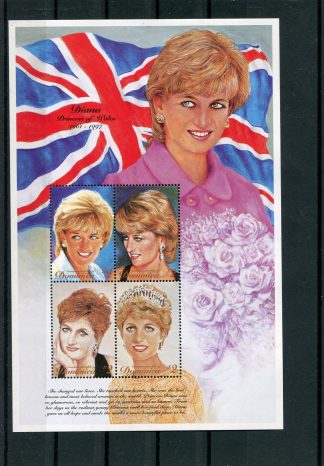 DOMINICA 1997 RE E REGINE  YV.2118/21
