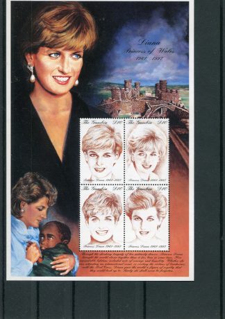 GAMBIA 1997 RE E REGINE  YV.2537/40