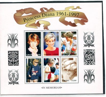 GHANA 1997 RE E REGINE  YV.2134/39
