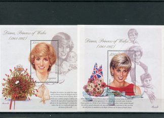 GUYANA 1997 RE E REGINE  YV.BF288/89