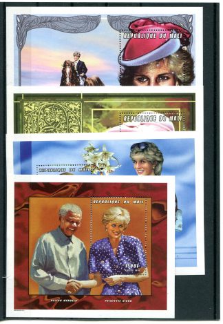 MALI 1997 RE E REGINE  YV.BF61/64