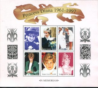 SIERRA LEONE 1997  RE E REGINE  YV.2463/68
