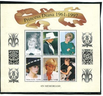 SIERRA LEONE 1997  RE E REGINE  YV.2475/80