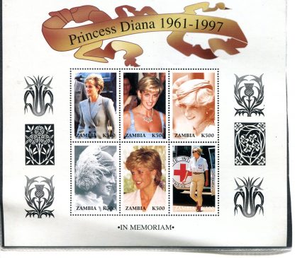 ZAMBIA 1997  RE E REGINE  YV.672/77