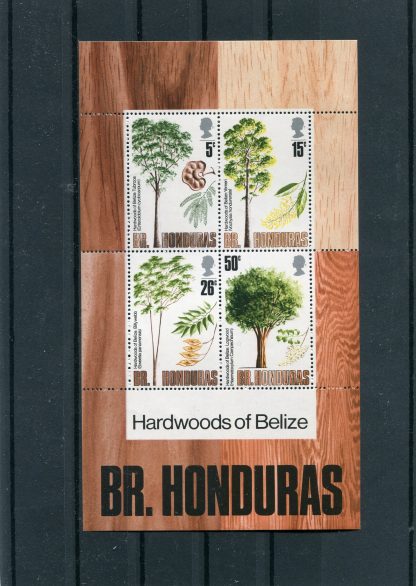 HONDURAS BRITANNICO 1971 FLORA YV.BF1