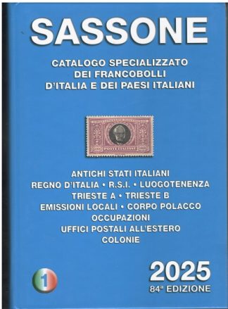 Novità 2025- Catalogo SASSONE Vol I