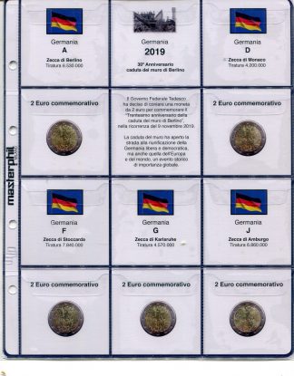 GERMANIA - Album e fogli euro