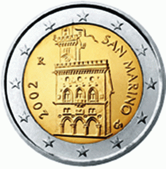 2012 - San Marino 2 euro ordinario
