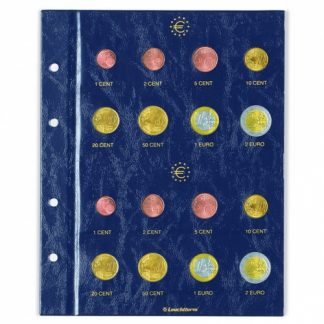 CONFEZIONE DA DUE FOGLI PER SERIETTE EURO - LEUCHTTURM
