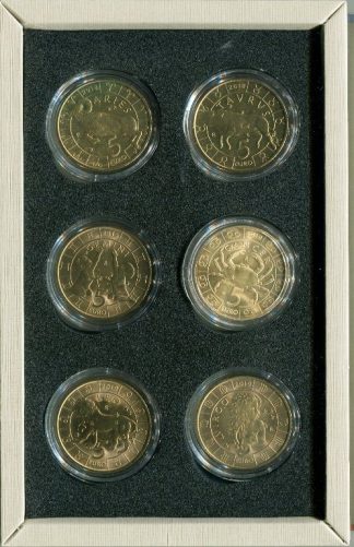 Offerta 2021 - San Marino Cofanetto ZODIACO completo 12 monete