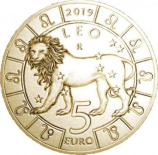 2019 - 5 Euro serie “Zodiaco” «Leone»