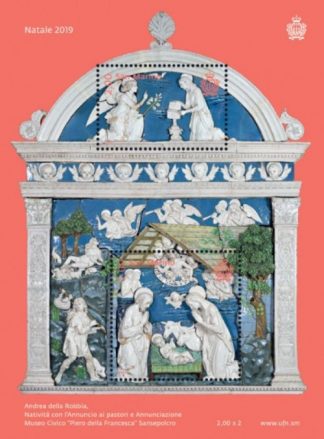 2019 -  Natale  - Foglietto