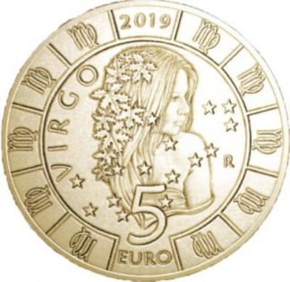 2019 - 5 Euro serie “Zodiaco” «Vergine»