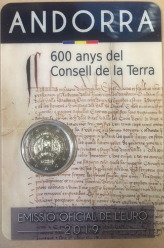 2019 ANDORRA - 600º Consiglio della Terra