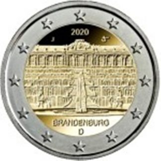 2020 GERMANIA  - Palazzo di Sanssouci a Potsdam 5 zecche