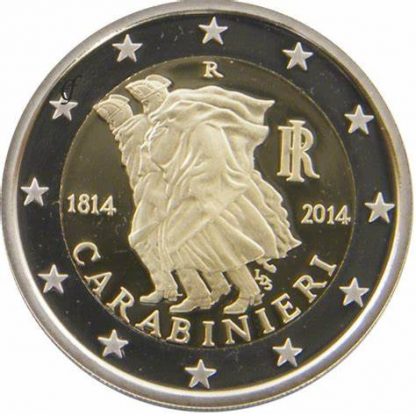 Offerta speciale!!! 2019 ITALIA 2 euro proof Arma dei Carabinieri - immagine 2